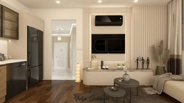 MRS GAYRİMENKULDEN MEZİTLİ AKDENİZDE 2+1 SATILIK KAFA DAİRE