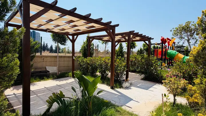MRS GAYRİMENKULDEN TECE EŞYALI SATILIK 1+1 HAVUZLU DAİRE - fotoğraf 4