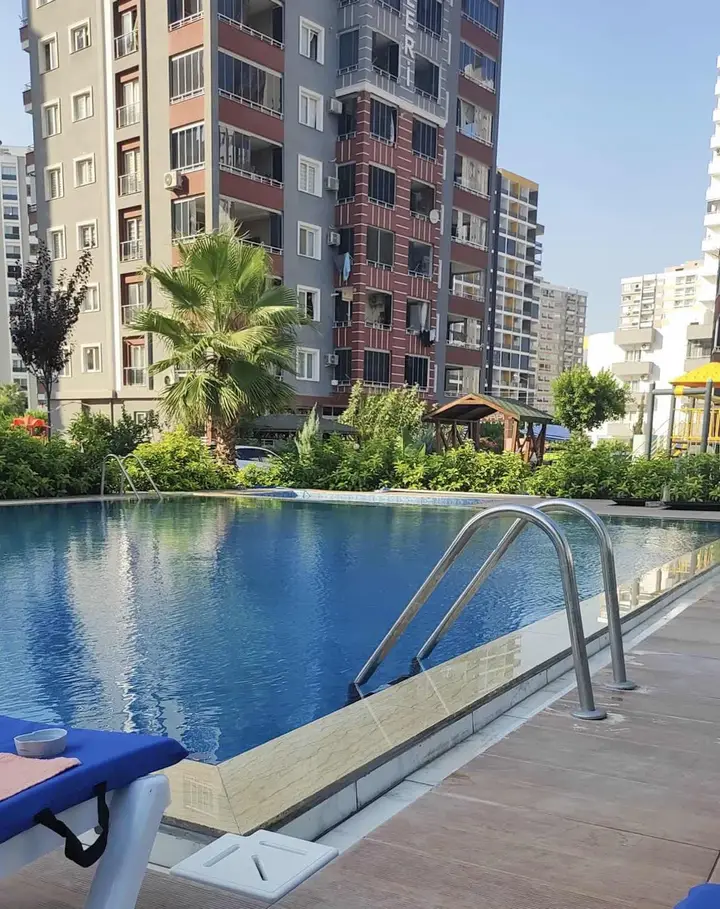 MRS'DEN TECE'DE 1+1 FULL EŞYALI | DENİZE 200 M. HAVUZLU DAİRE